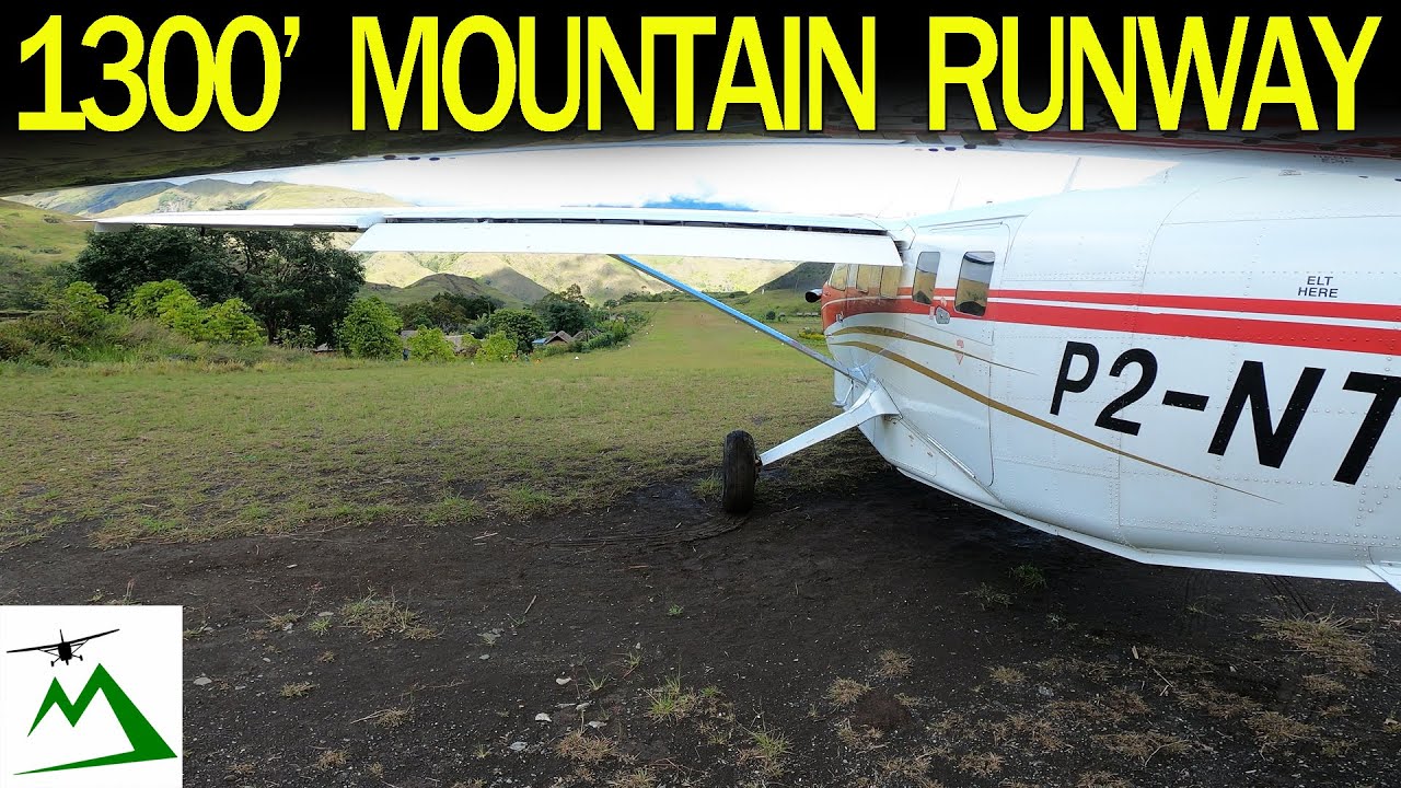 NO FAILS ALLOWED on this Epic Mountain Runway  | Bush Pilot Flight Vlog