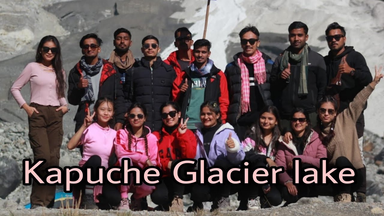 kapuche glacier lake trekking | [third day] | Hugu to Kapuche_ |🔥 #kapuchelake #trending #himalayas