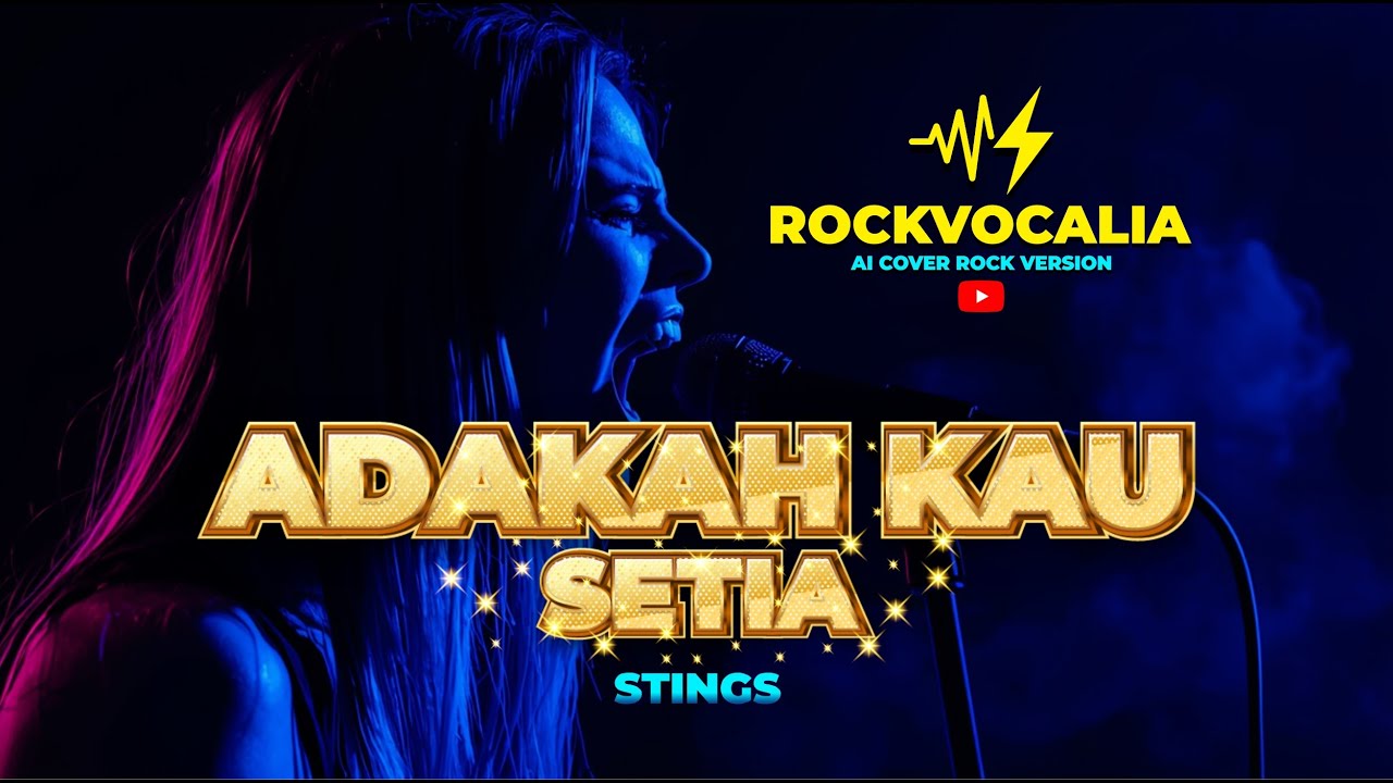Adakah Kau Setia -  Stings | AI Cover Rock Version by RockVocalia