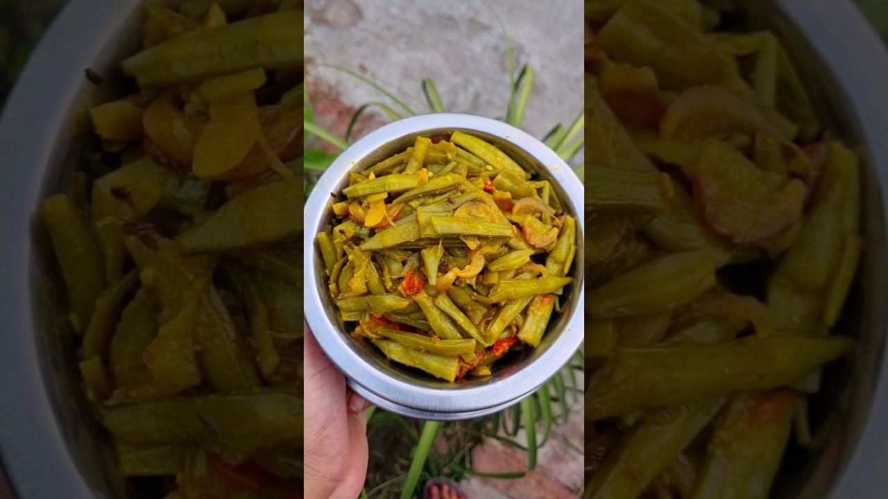 Gwarfali Bhurji Recipe #gwarfali #gwarfalikisabji #shortsfeed #moniskitchen11