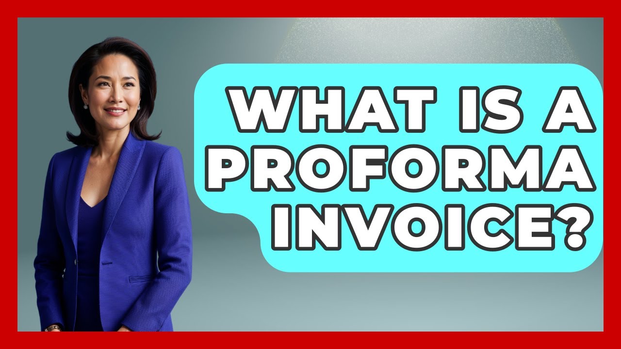 What Is A Proforma Invoice? - Tax and Accounting Coach