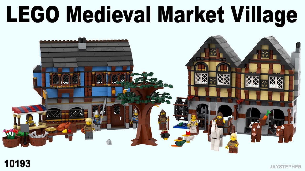 LEGO Castle: Medieval Market Village 10193 Exploration