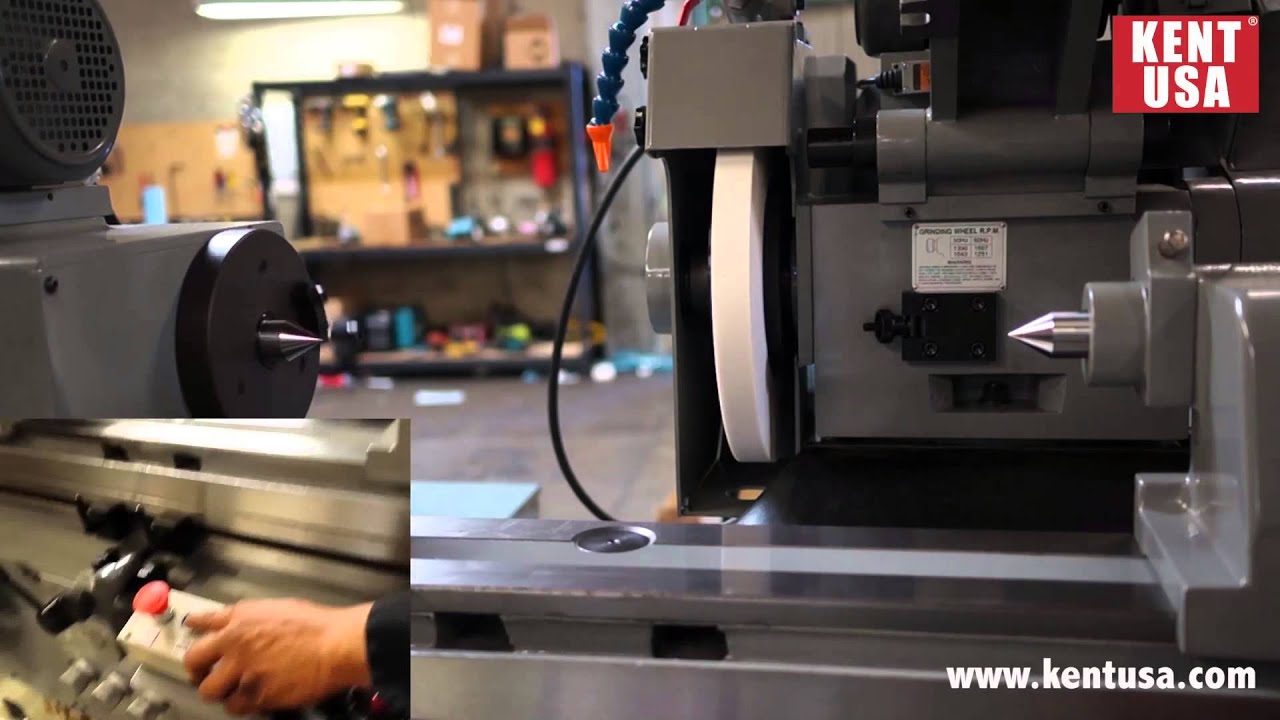 Kent USA KGC 2750NC Cylindrical Grinder Tutorial