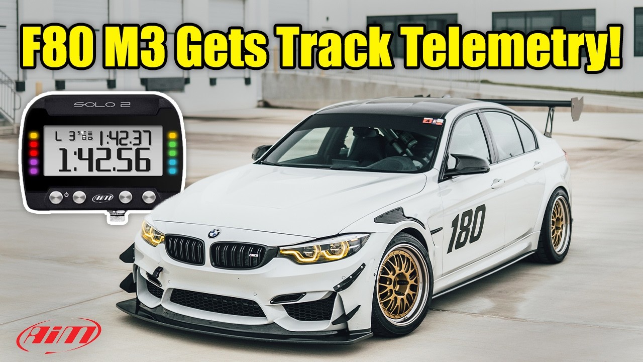 Установка AiM Solo 2 на BMW F80 M3!