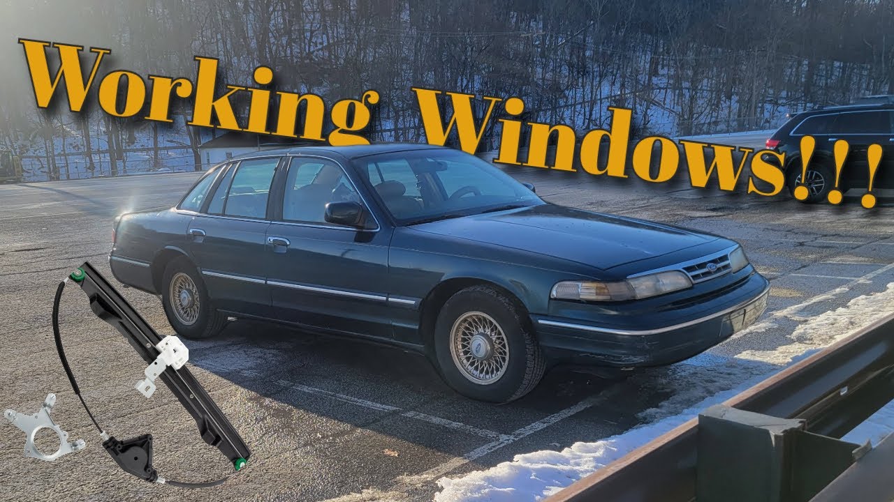 How To Replace FORD Crown Victoria Window Regulators!!