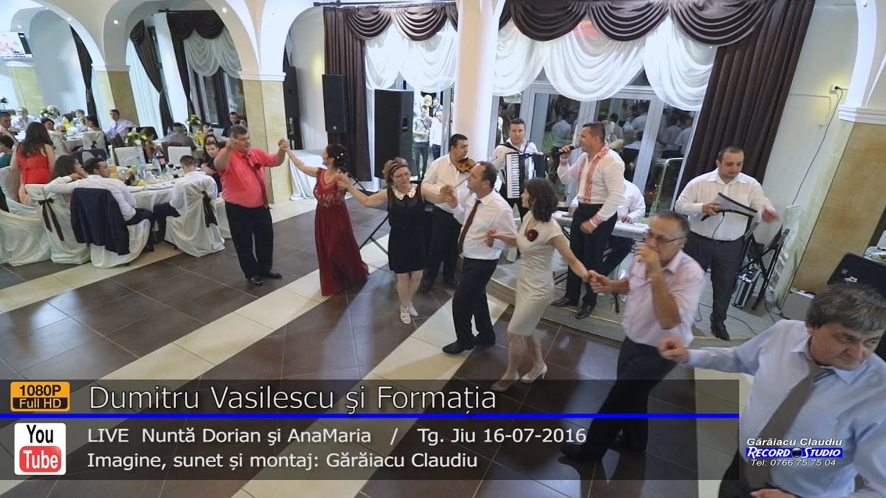 Dumitru Vasilescu (Cascheta) | Colaj HORA 1 LIVE | Nunta Dorian si AnaMaria | Tg. Jiu 16-07-2016