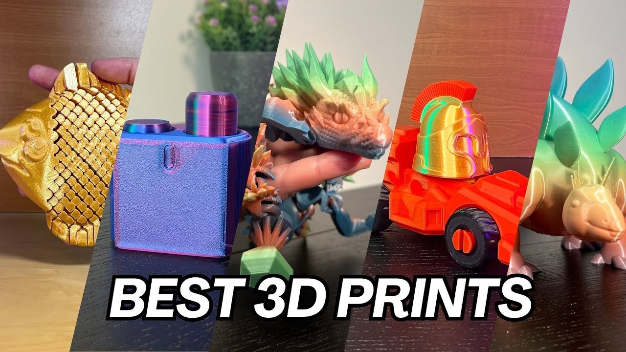 Top 20 Amazing 3D Prints From September | Elegoo Neptune 3 Pro
