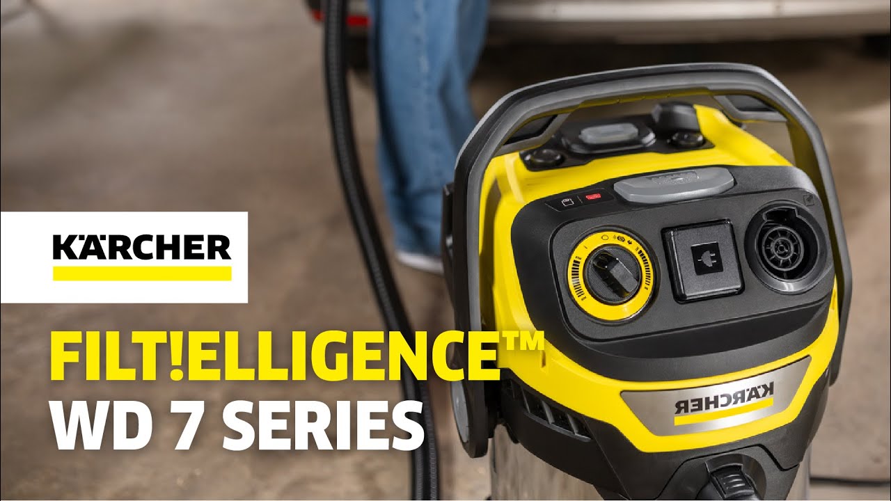 Kärcher FILT!elligence: El Sistema Inteligente que Cuida tu Aspirador WD
