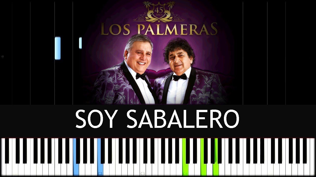 Soy Sabalero 🎹 Los Palmeras | PIANO TUTORIAL