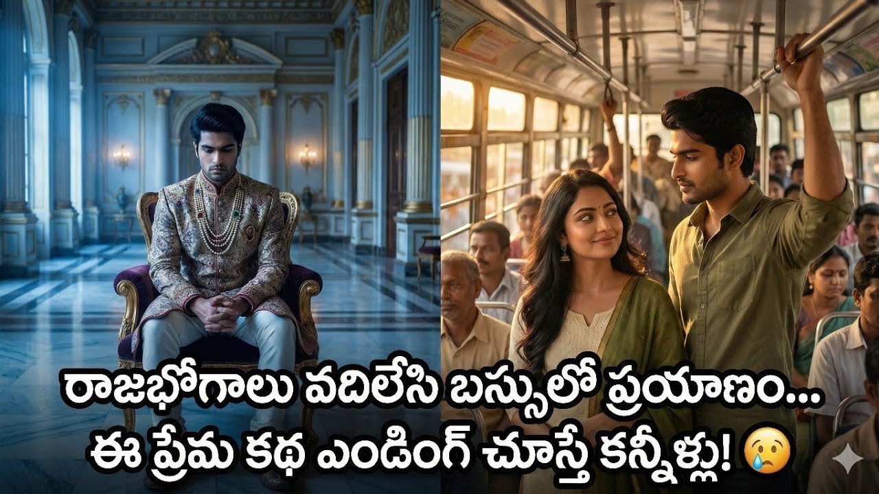 రాజభోగాలు వదిలేసి బస్సులో ప్రయాణం... ఈ ప్రేమ కథ ఎండింగ్ చూస్తే కన్నీళ్లు! 🥹 | 
