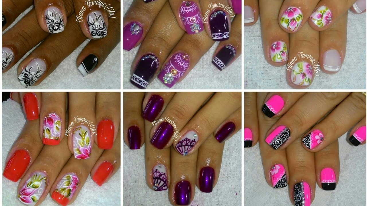 100 Fotos de Unhas Decoradas