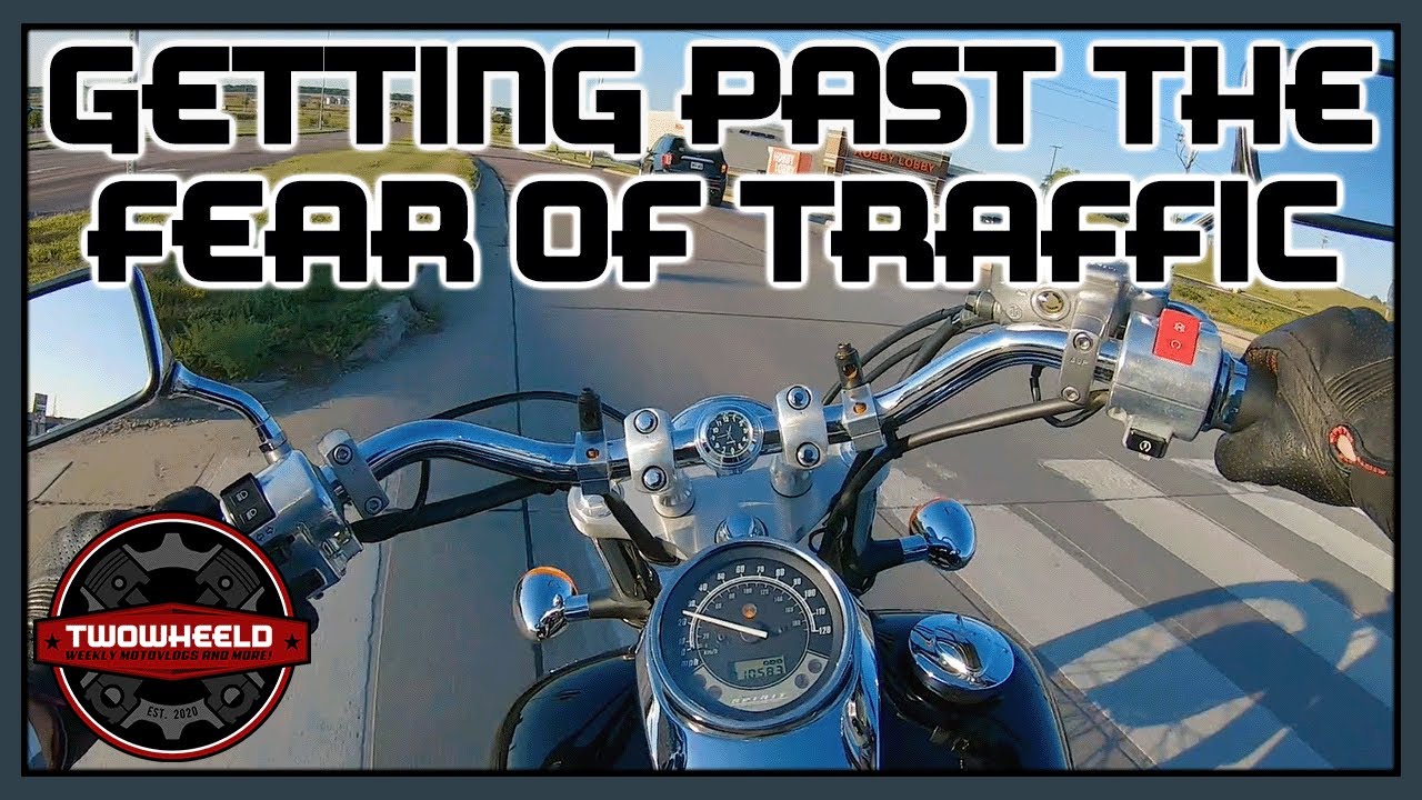 Getting Past the Fear of Traffic When Riding Motorcycle | Beginner Motorcycle Rider Tips
