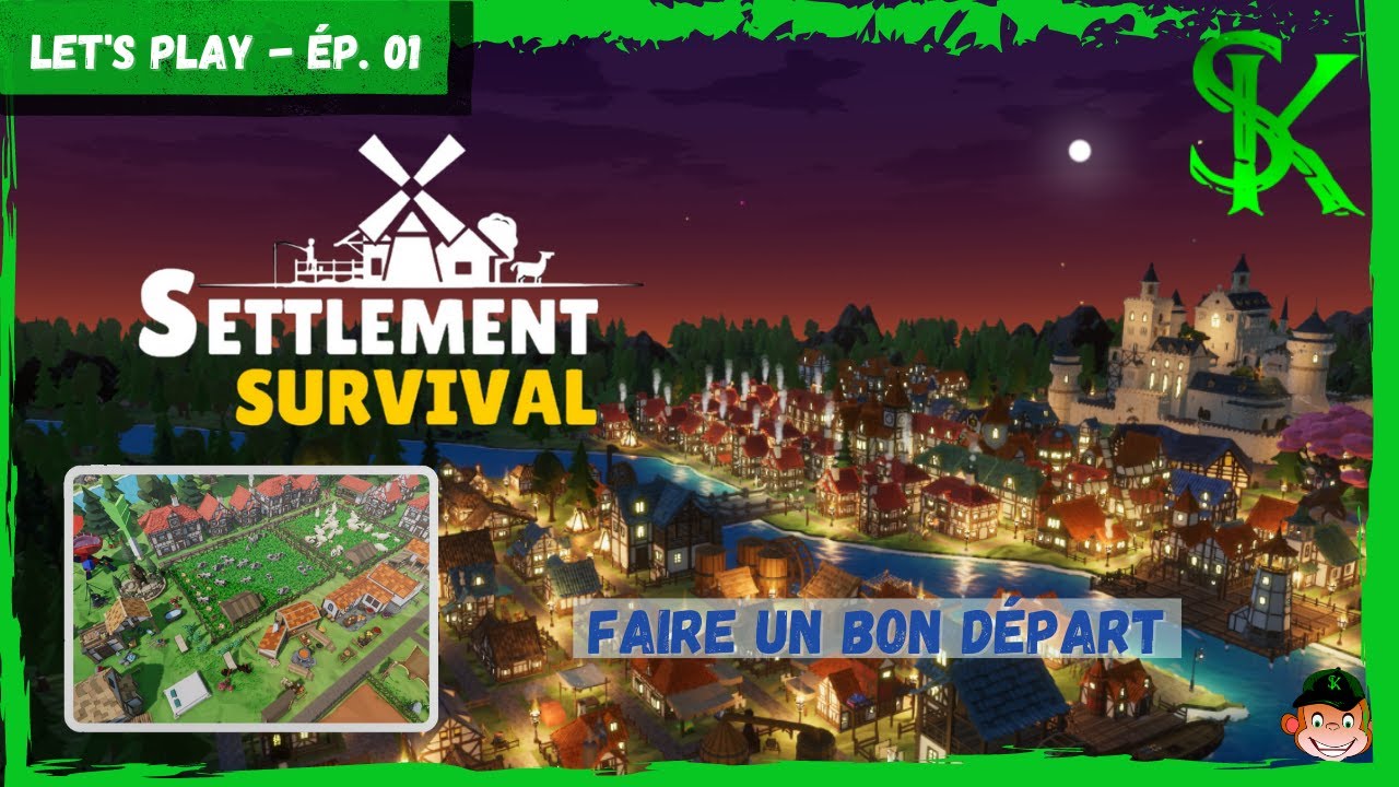 SETTLEMENT SURVIVAL [FR]  : Bien d&eacute;marrer ce super city-builder tr&egrave;s complet ! Version d&eacute;finitive !!
