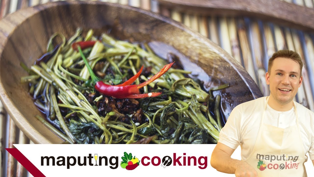Adobong Kangkong Recipe | Filipino cooking with Chris Urbano