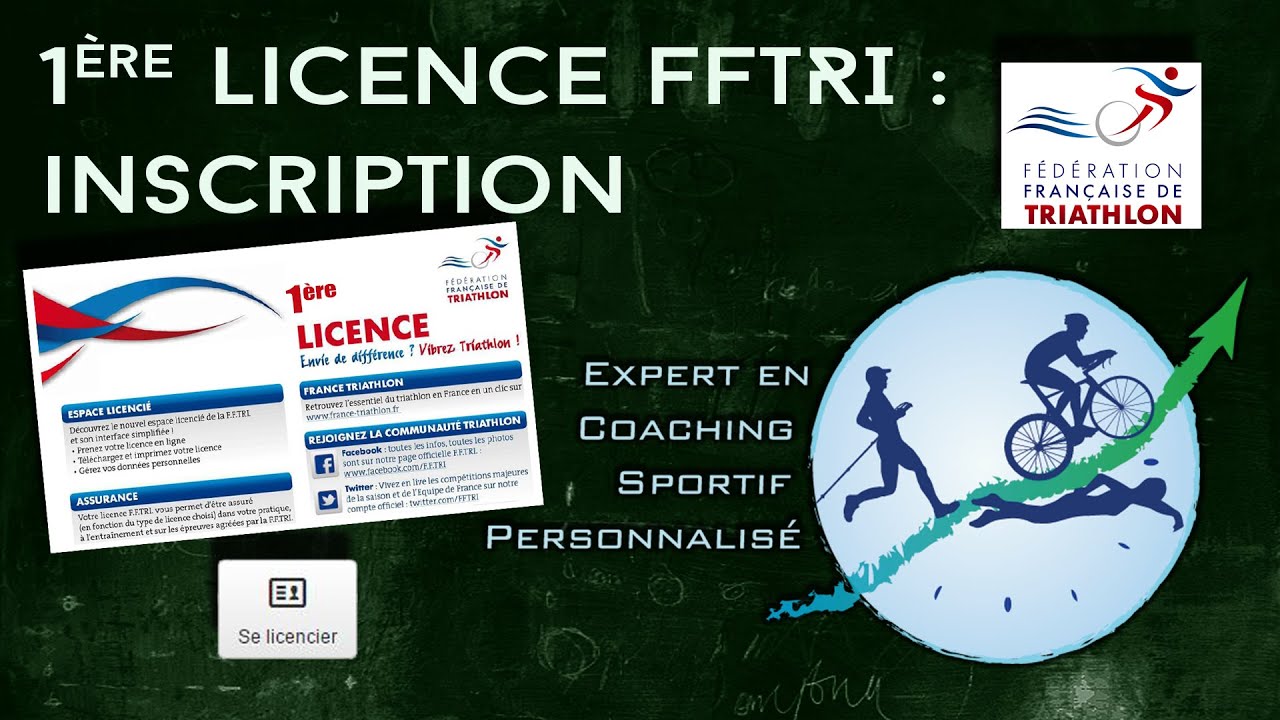 Tripassion   1ère inscription à la FFTri