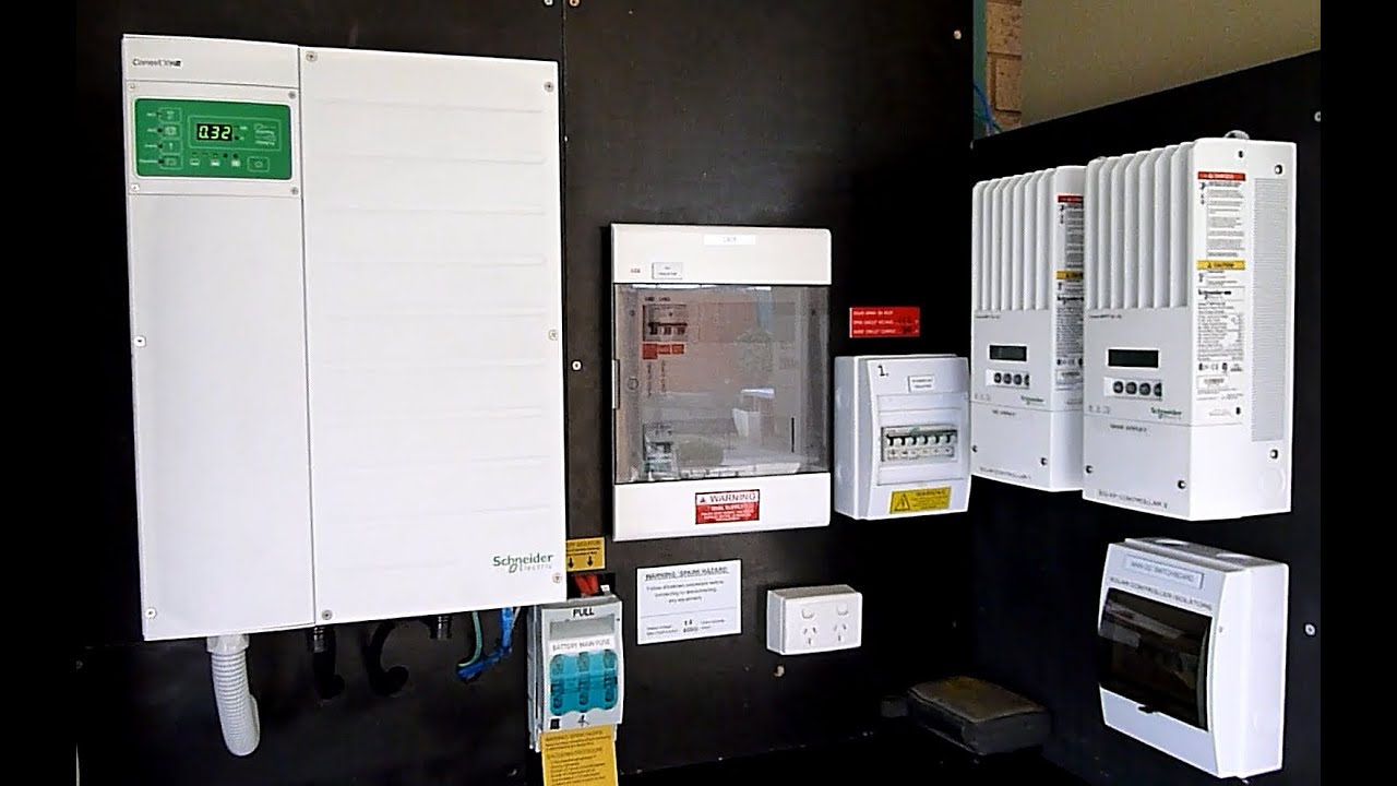 Hybrid solar system review - Schneider Conext XW+ DC coupled