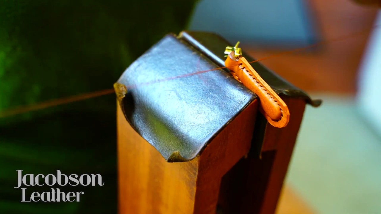 Making a Zipper Pull, Monica Jacobson Leather
