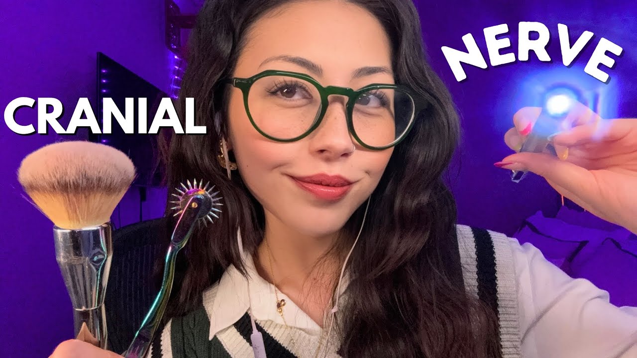 ASMR Cranial Nerve Exam ✨ Unpredictable Triggers & Tingly Chaos