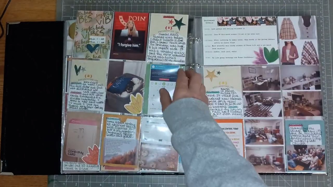 Project Life 2025: Album 2 chatty flip through 