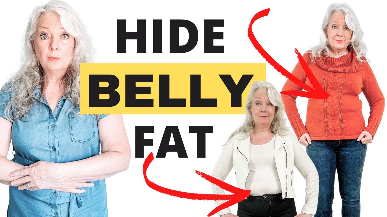5 WAYS TO HIDE BELLY & TUMMY FAT INSTANTLY