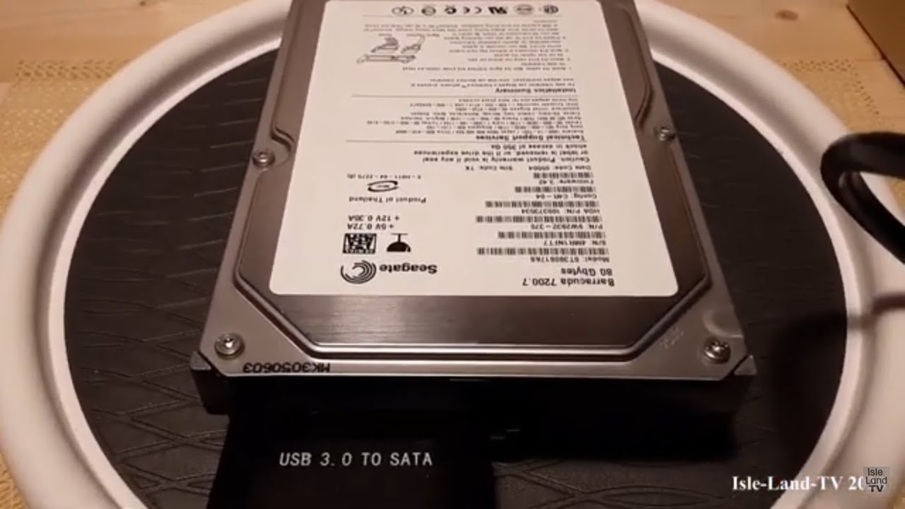 USB 3.0 SATA Hard Drive Converter - Unboxing
