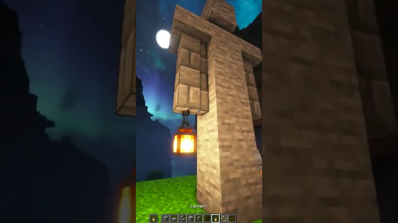 Minecraft Building Tutorial: Statue🗿 #shorts