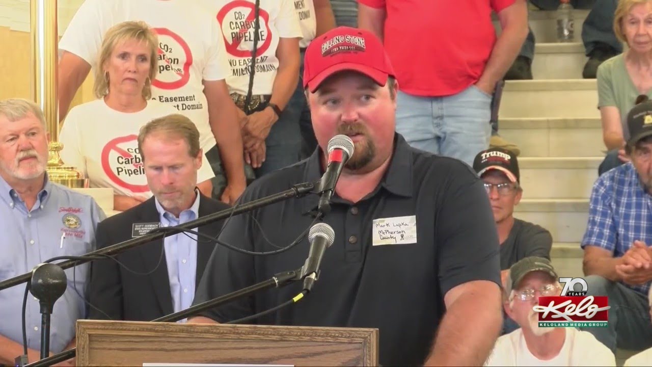 Landowners rally at Capitol against CO2 pipelines