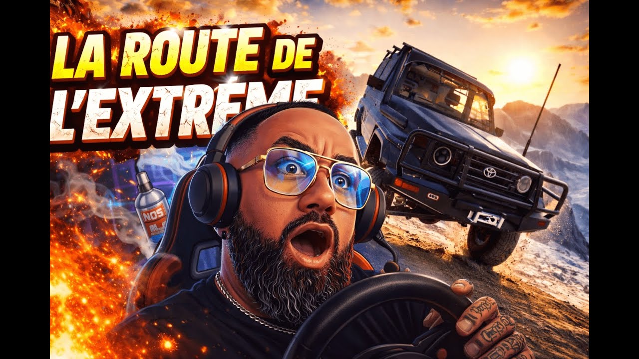 😱 J’ai FRÔLÉ LA MORT sur la ROUTE DE L’EXTRÊME en Toyota Land Cruiser | BeamNG Drive