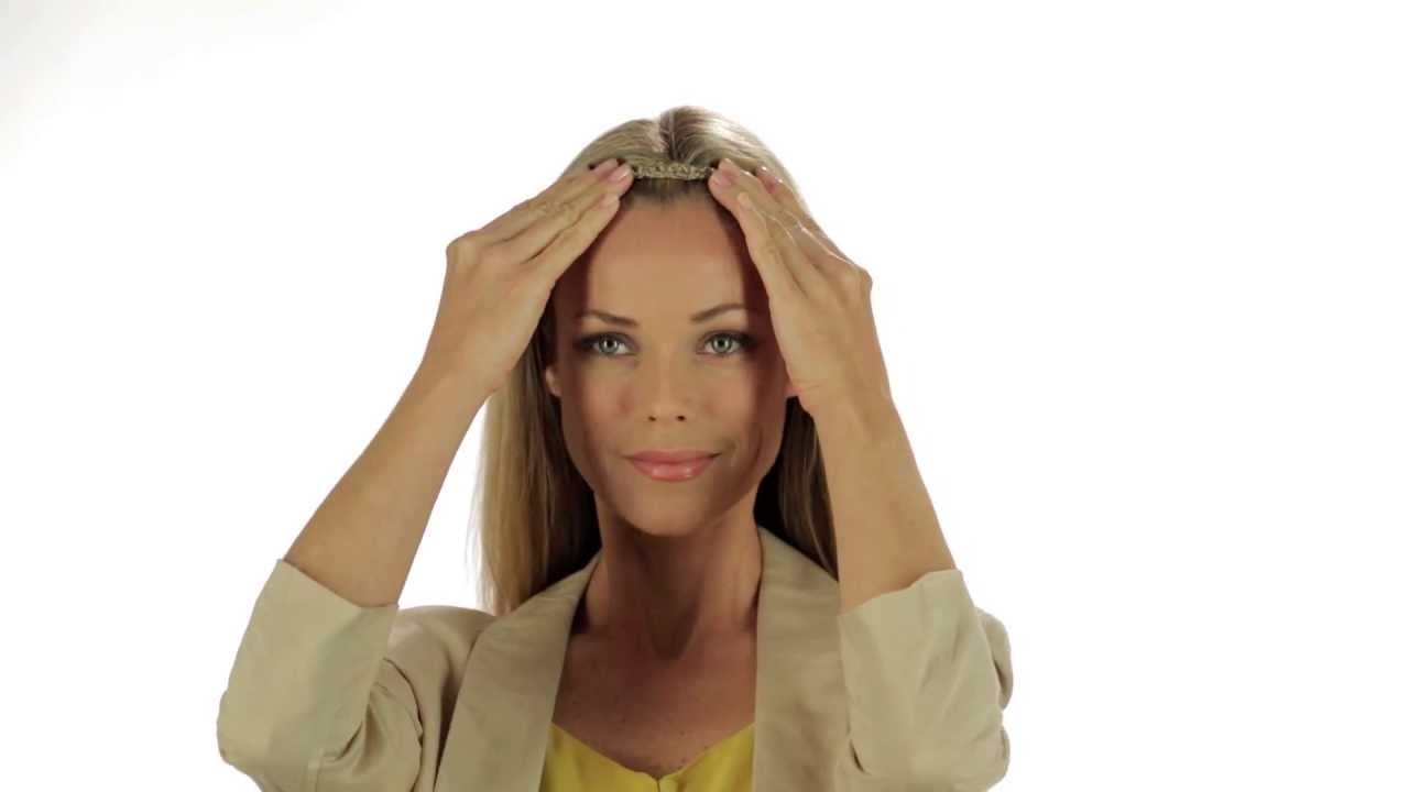 How To Wear a Hair2wear Braided Headband | Christie Brinkley Collection