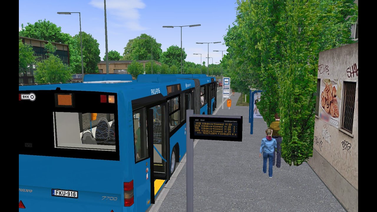 Omsi 2 / Délpest 5.0 / 193E Ganztelep, Mednyánszky út - Kőbánya Kispest / Volvo 7700