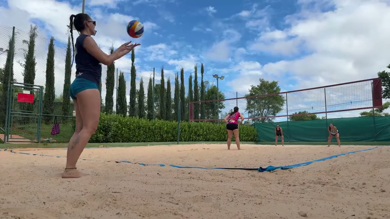 22/02/2026 - Bate bola - Sabrina e Priscila x Cristiane e Heliane