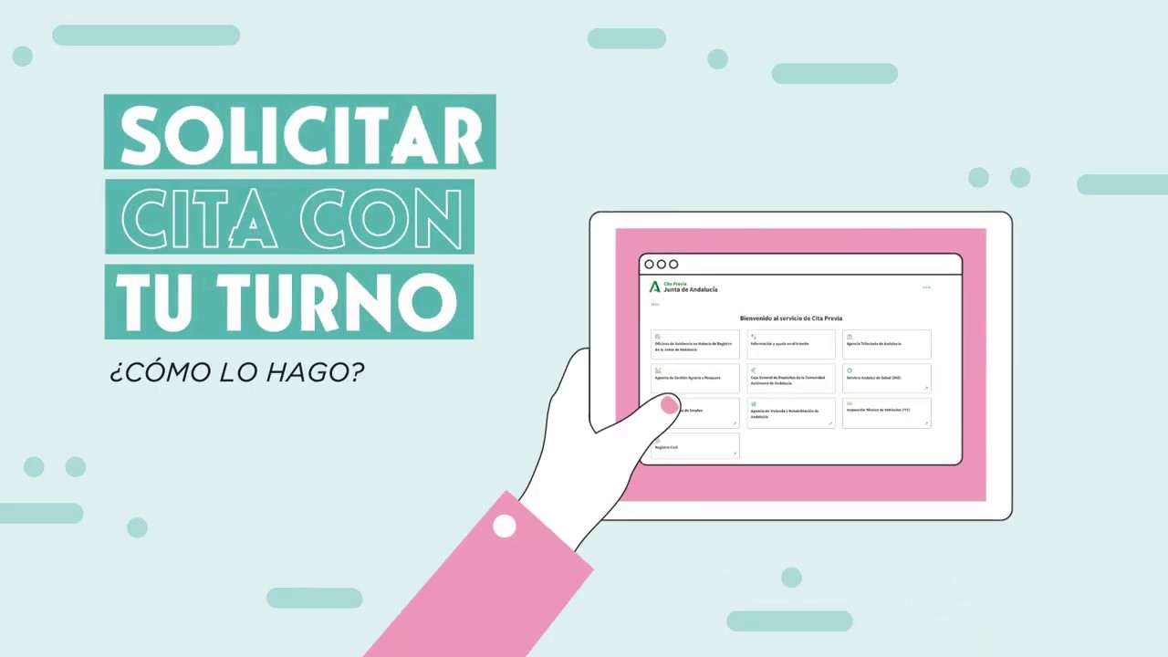 Tutorial cita previa para información Dependencia en Andalucía