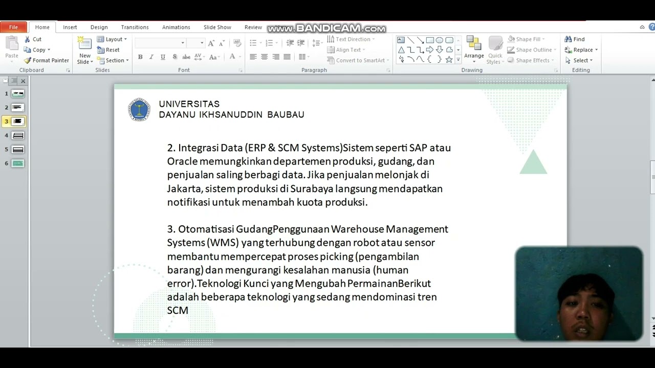 Tugas vidio SCM komang suparta Nim 20650042