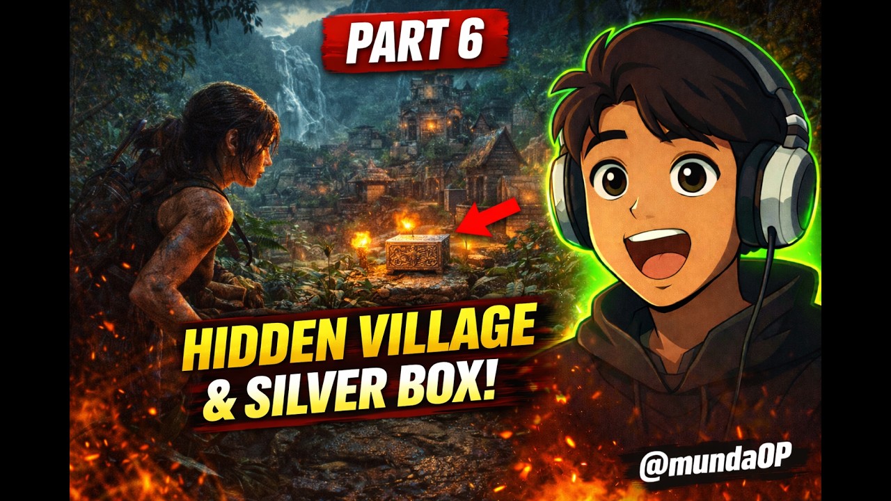 Entering the HIDDEN VILLA for Silver Box ! 🏹 Shadow of the Tomb Raider Gameplay Part 6| @mundaop