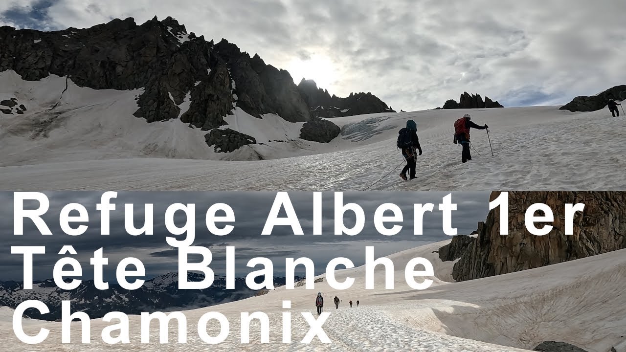 Refuge Albert 1er Glacier du Tour Tête Blanche Chamonix-Mont-Blanc montagne alpinisme topo