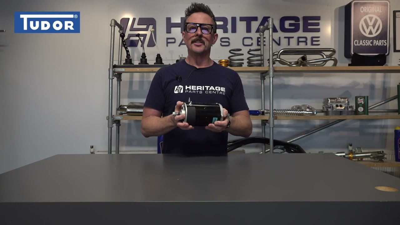 Tudor 12v 45 Amp Dynamator - AC9039451 | Heritage Parts Centre Product Video