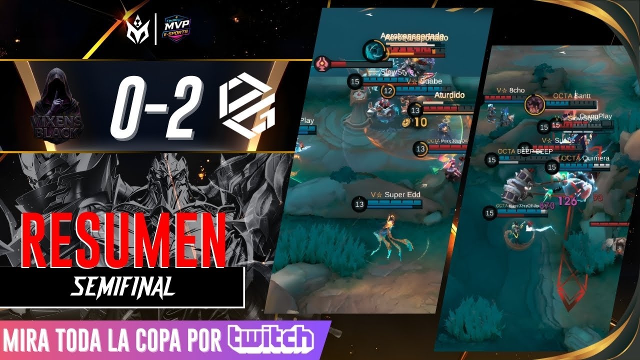 OCTA GAMING FINALISTA, EN UNA PARTIDA FRENÉTICA | V✩ 0-2 OCTA | RESUMEN