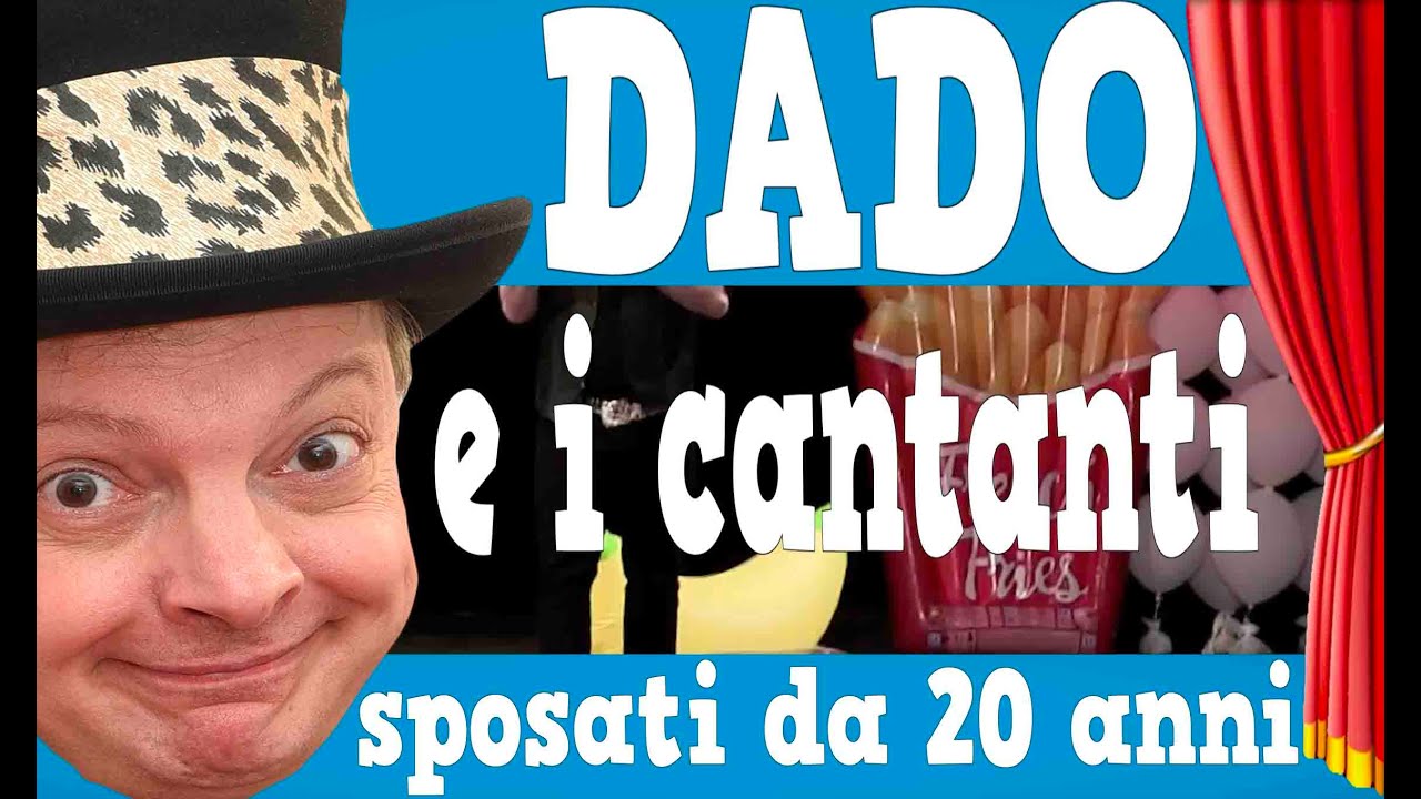 Dado e i cantanti dopo 20 anni di matrimonio