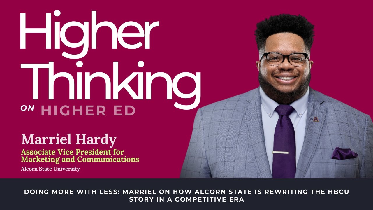 E32: Doing More With Less:Marriel on How Alcorn State Is Rewriting the HBCU Story in Competitive Era