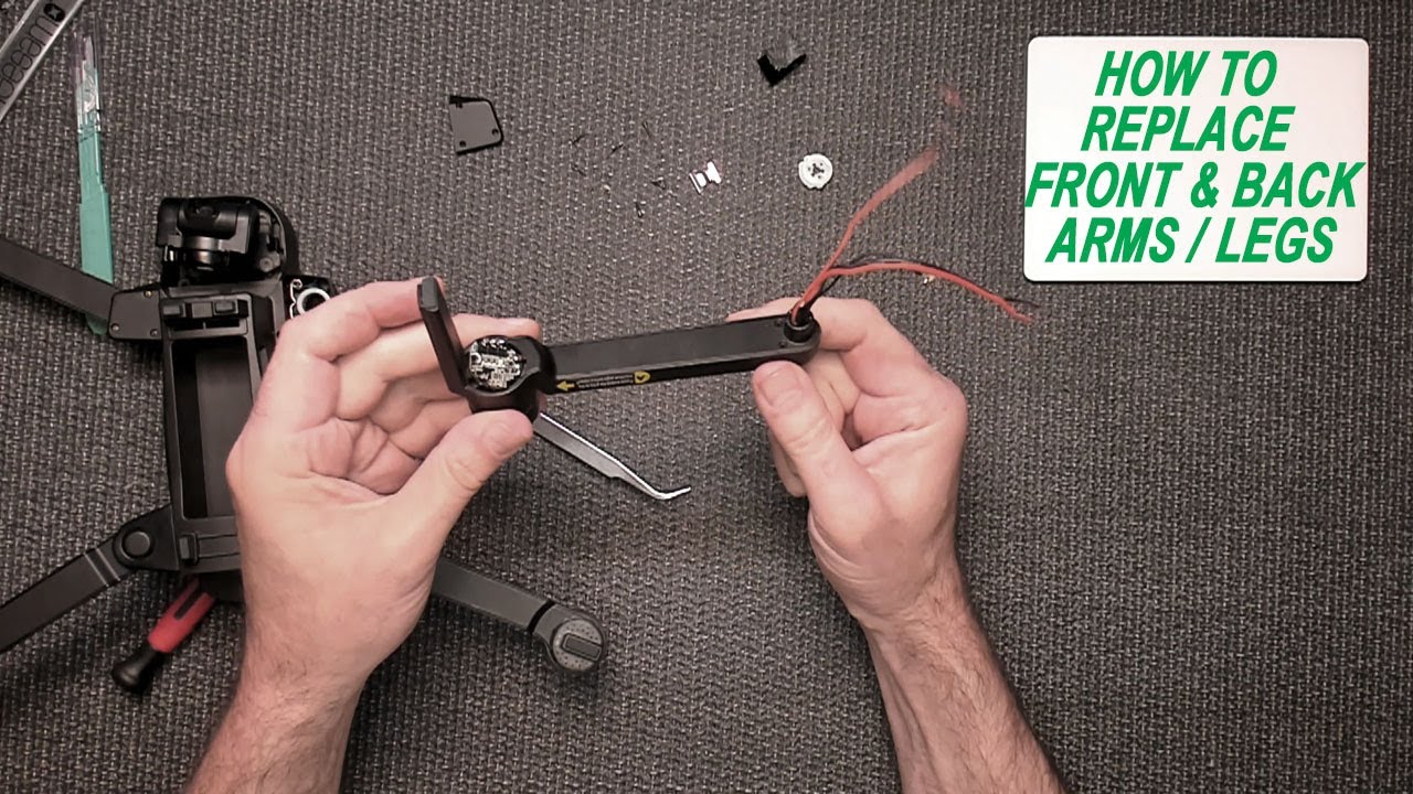 HUBSAN ZINO & ZINO PRO - HOW TO REPLACE FRONT & BACK ARMS