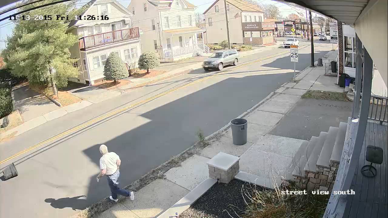 Neighbor stealing Garbage Can