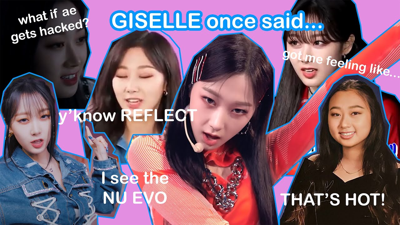 aespa giselle iconic lines