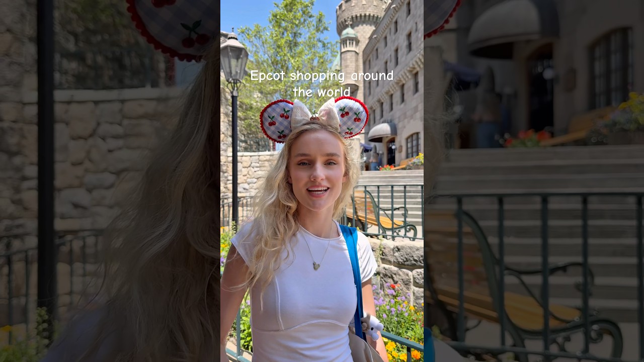 Shopping around the world in Epcot! #epcot #disneyworld