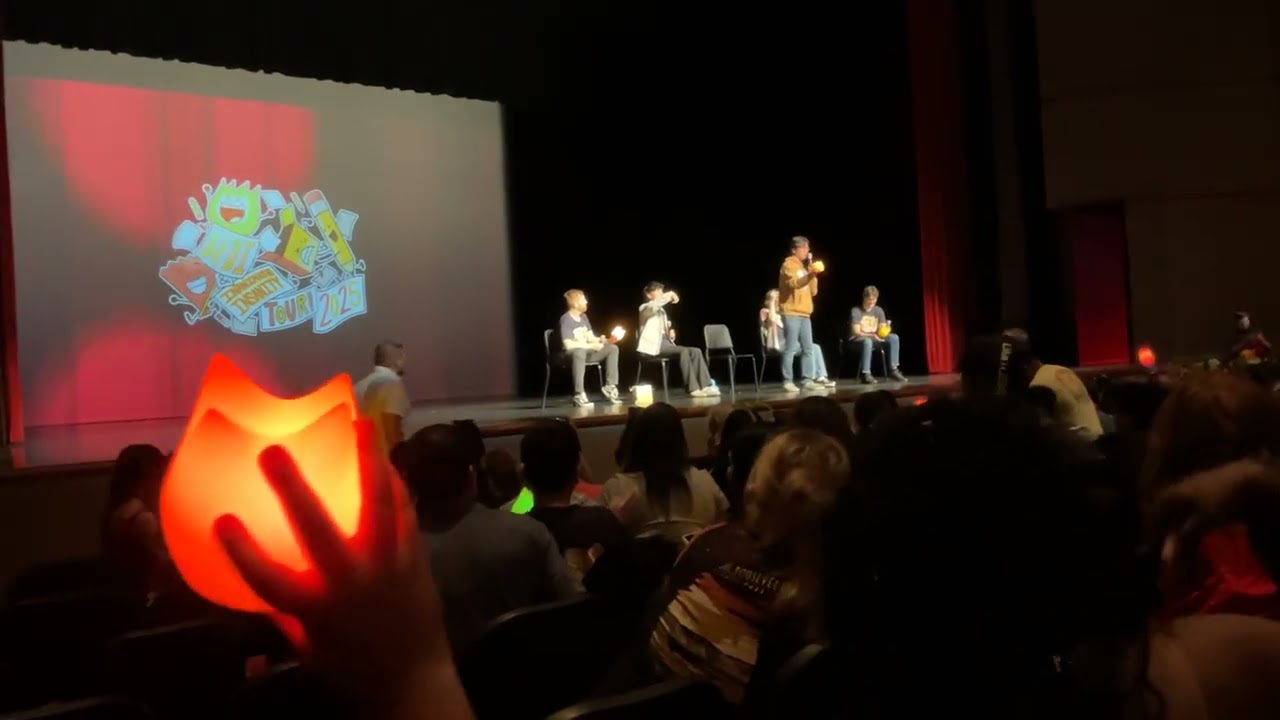 Bfdi x II tour 2025 Houston Firey lamps