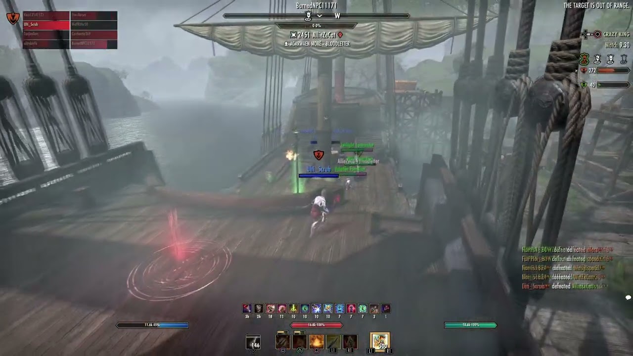 BGs with ranged gank