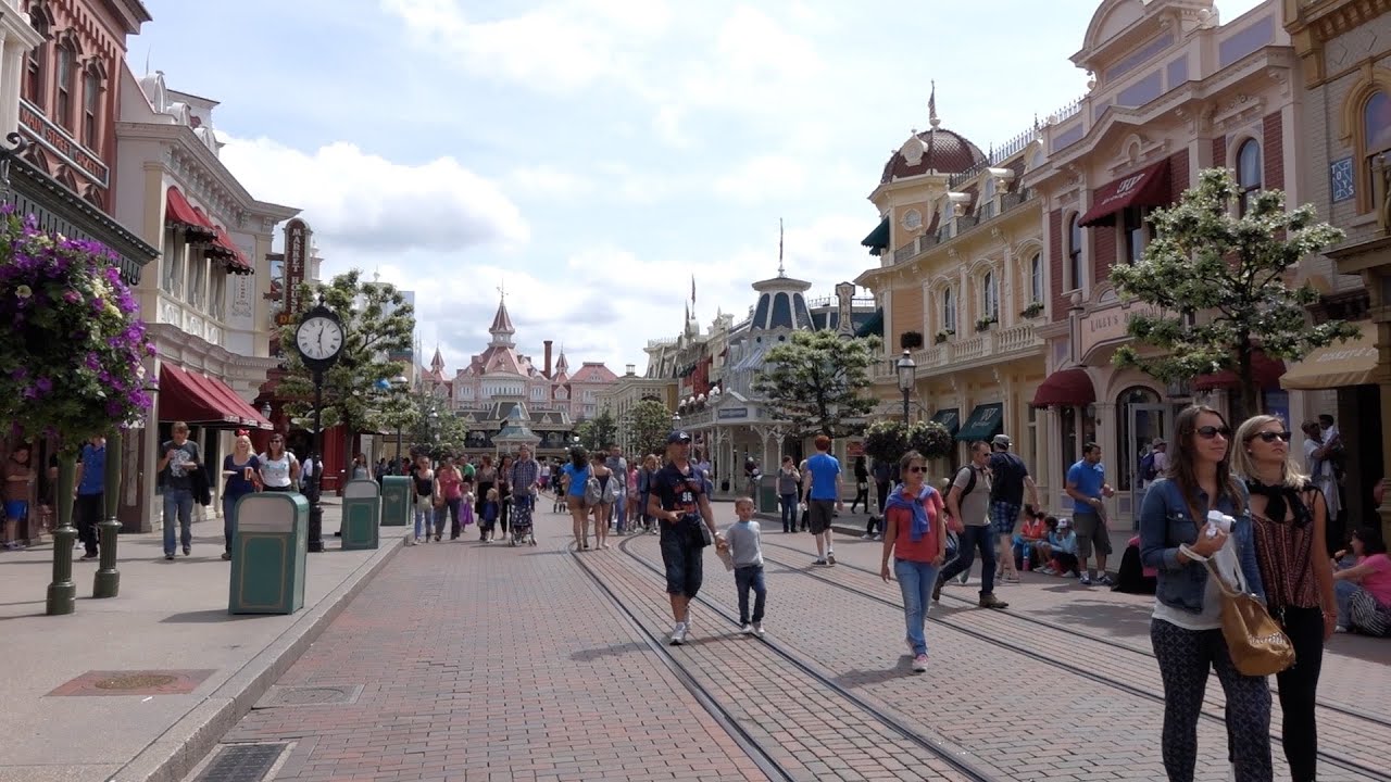 Main Street USA at Disneyland Paris