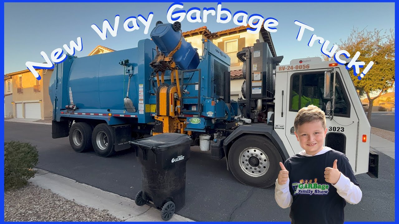 Check Out The New Way Garbage Truck With Roman!
