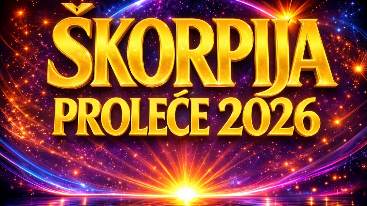ŠKORPIJA 🦂 PROLEĆE 2026 🦂 Novi život se rađa! 🌿🥂🐞