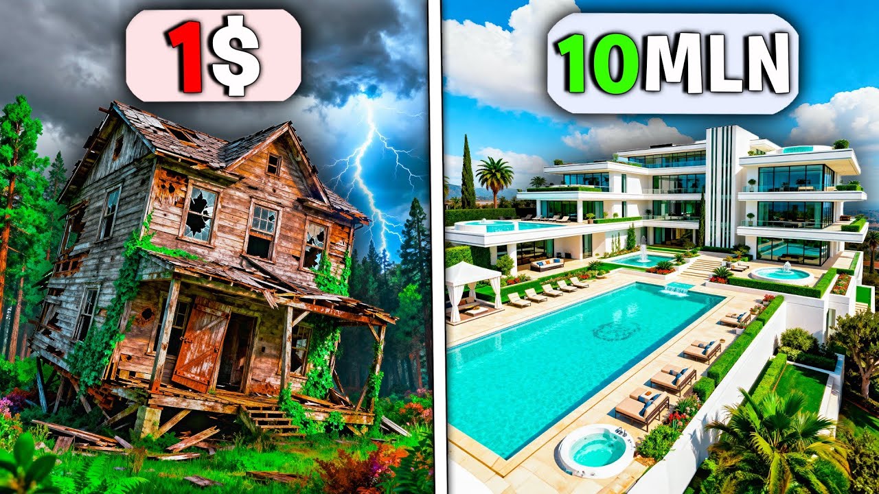 COMPRO CASE DA 1$ A 10MLN E DIVENTO RICCO!