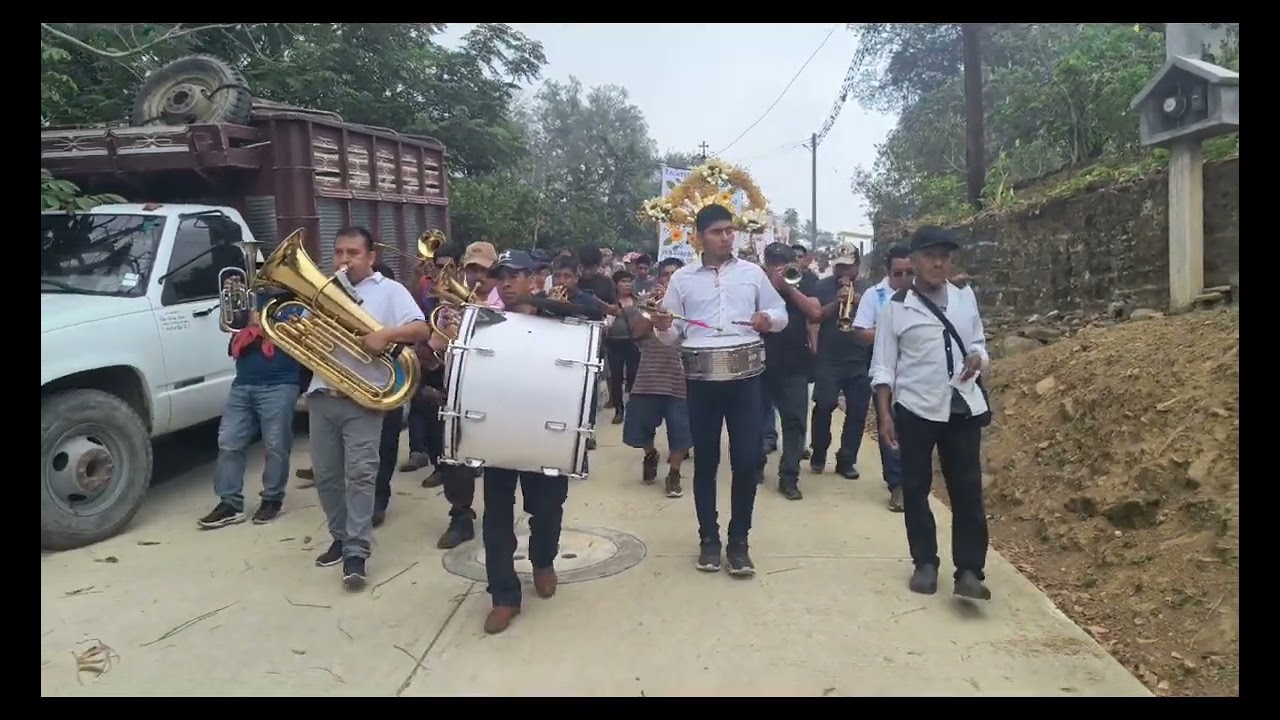 Zacatipa Huautla Hidalgo Procesión de la Santa Cruz 2025